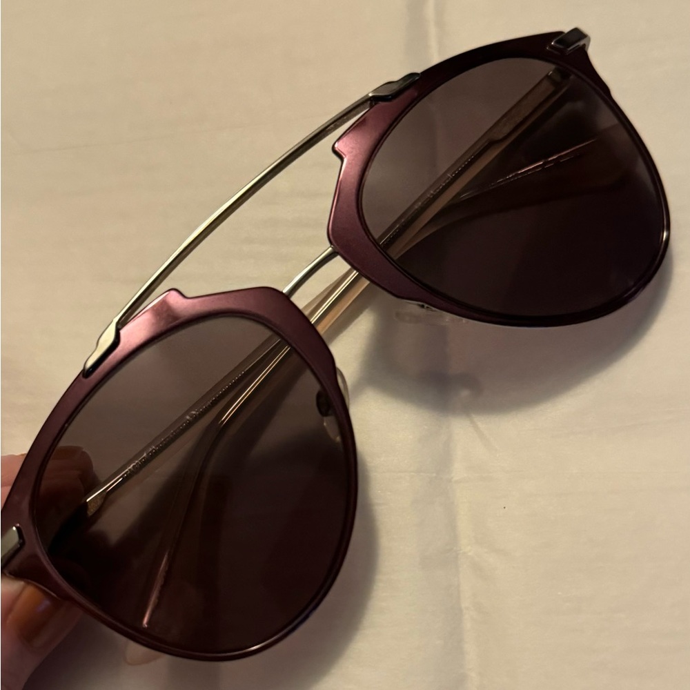 Christian Dior AUTHENTIC DiorReflected Reflected Metallic Aviator Sunglasses - Picture 4 of 16